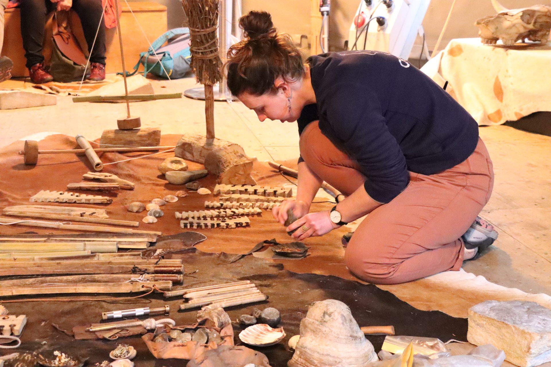 Atelier feu au dôme Aurochs