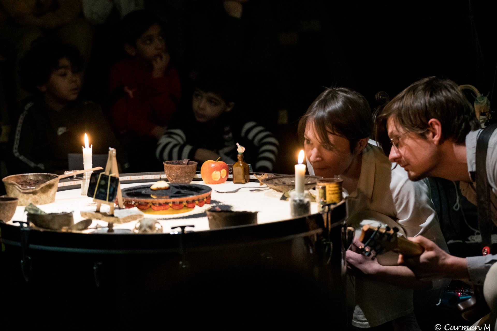 Spectacle Sous Terre - Cie Matiloun ©Carmen Morand