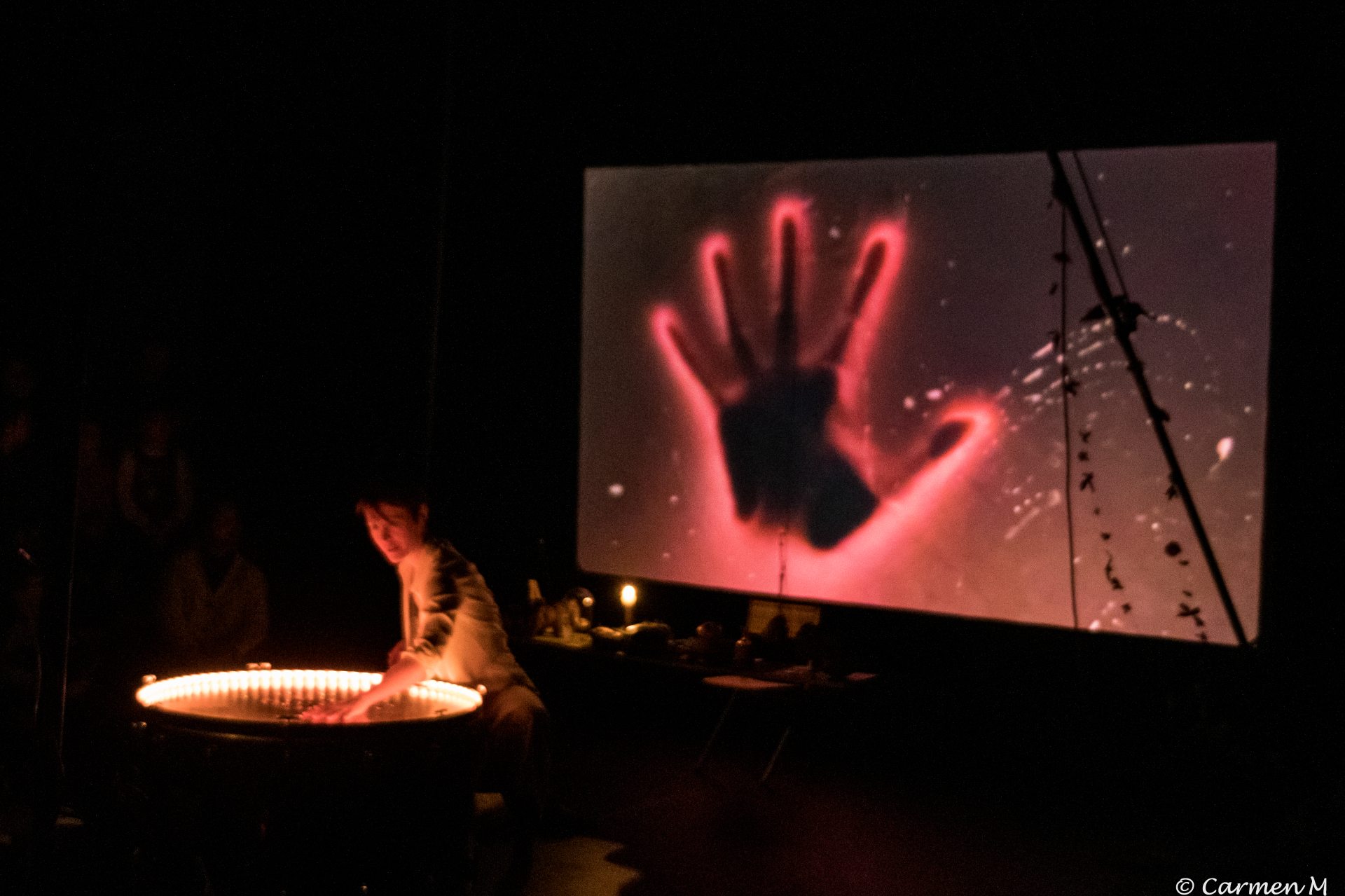 Spectacle Sous Terre - Cie Matiloun ©Carmen Morand