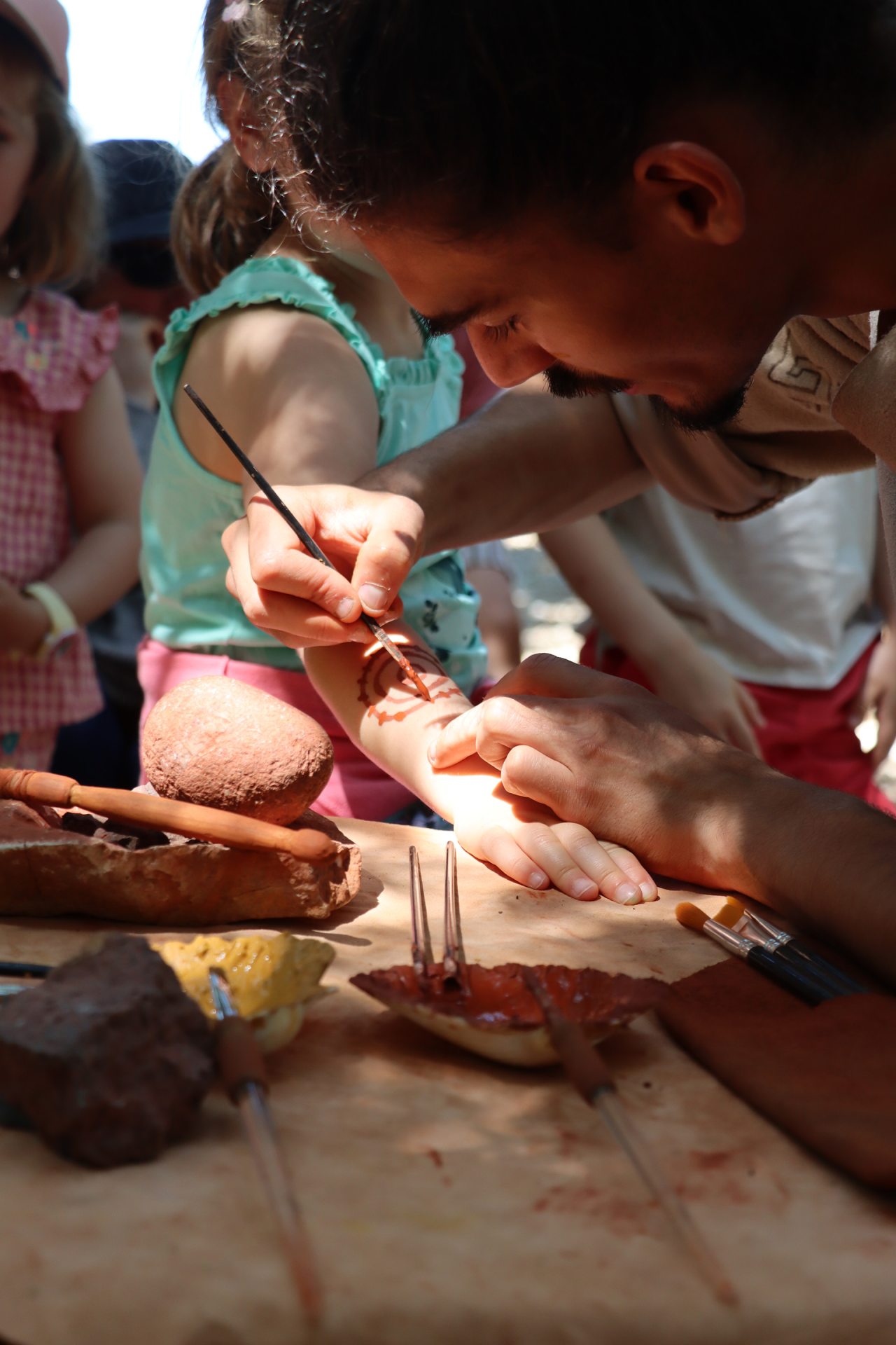 Animation peintures corporelles