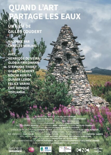 Affiche film documentaire "Quand l'art partage les eaux"